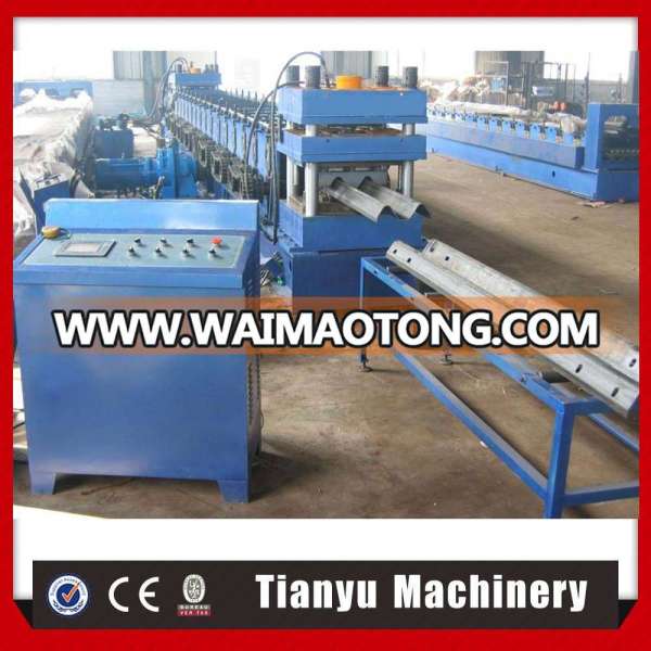 Made in China Road Crash Barrier Accessories Highway Guardrail Roll Forming Machine