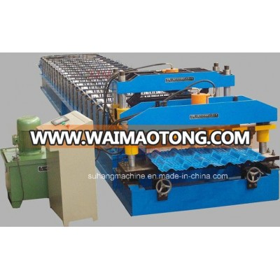 Wholesale High Speed Metal Step Glazed Roof Tiles Roll Forming Making Machine