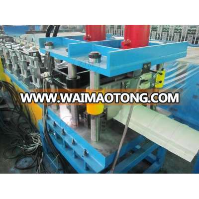 Galvanized Steel Metal Roof Ridge Cap Roll Forming Machine