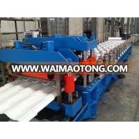 828 Glazed Steel Roof Tile Roll Forming Making Machine