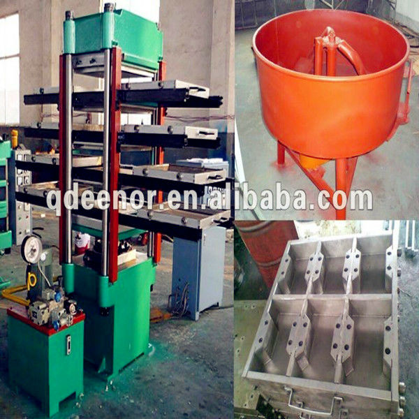 Rubber Tile Vulcanizing Press/Rubber Tile Making Machine/Rubber Tile Machine